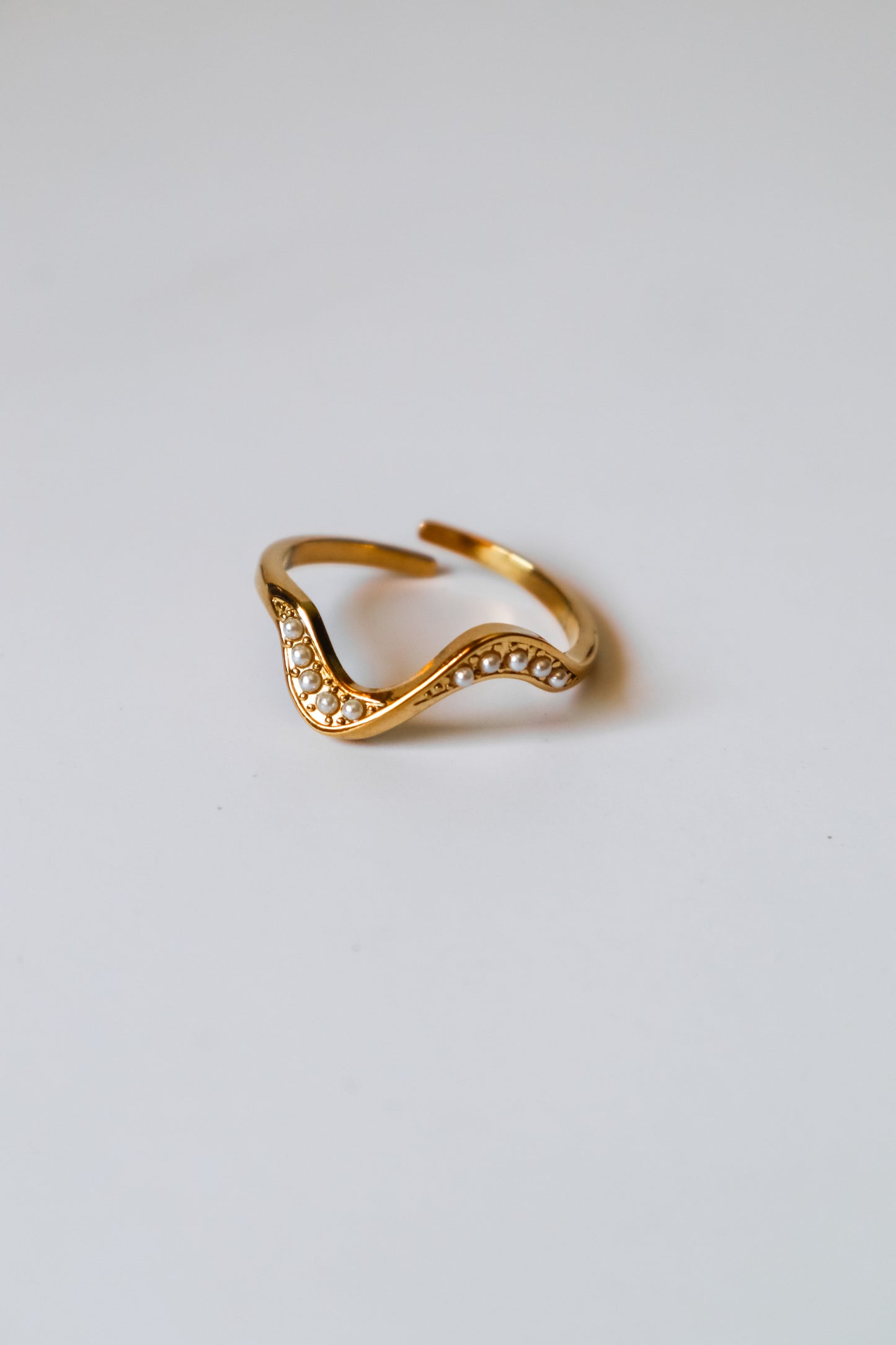 Anel Pearl Wave