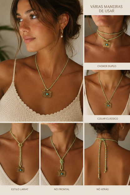 Colar Boho Aura