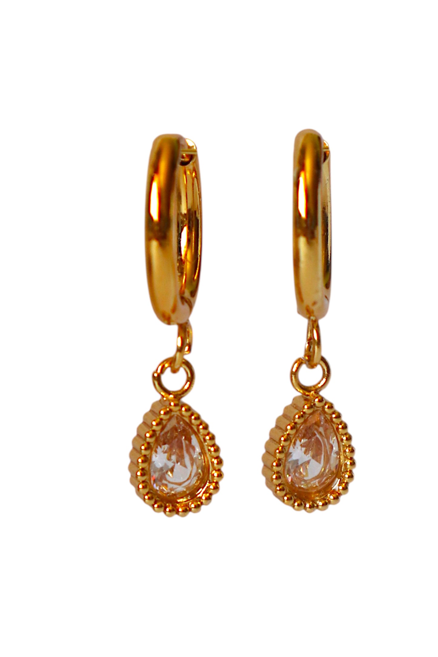 Argolas Golden Drop