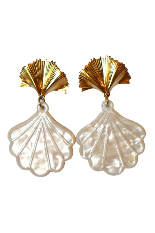 Brincos Color Shell