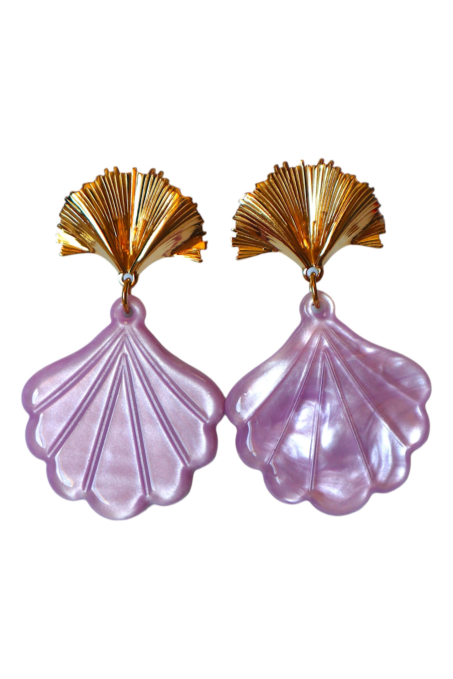 Brincos Color Shell