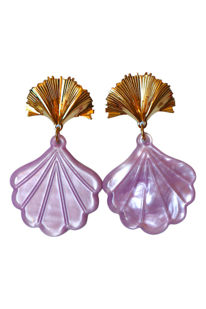 Brincos Color Shell