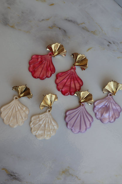 Brincos Color Shell