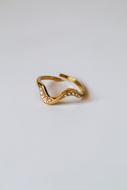 Anel Pearl Wave