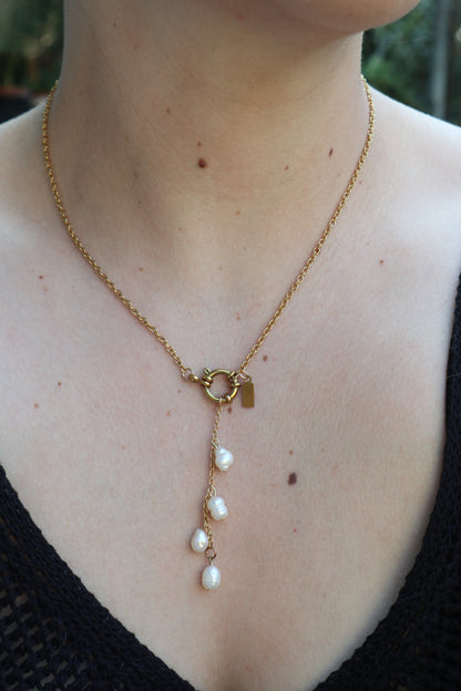 Colar Pearl Drop