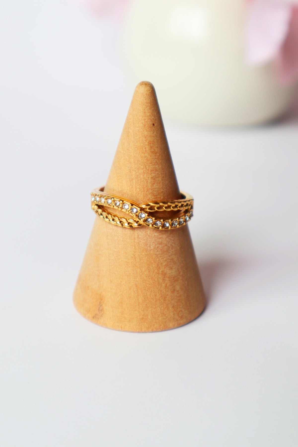 Anel Golden Chains