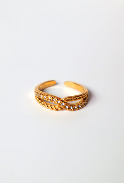 Anel Golden Chains