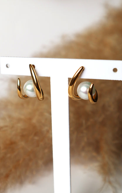 Brincos Aura Pearl