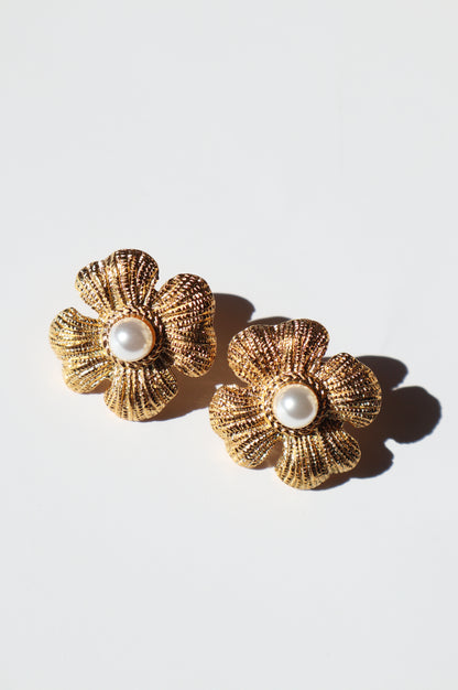 Brincos Fleur Pearl