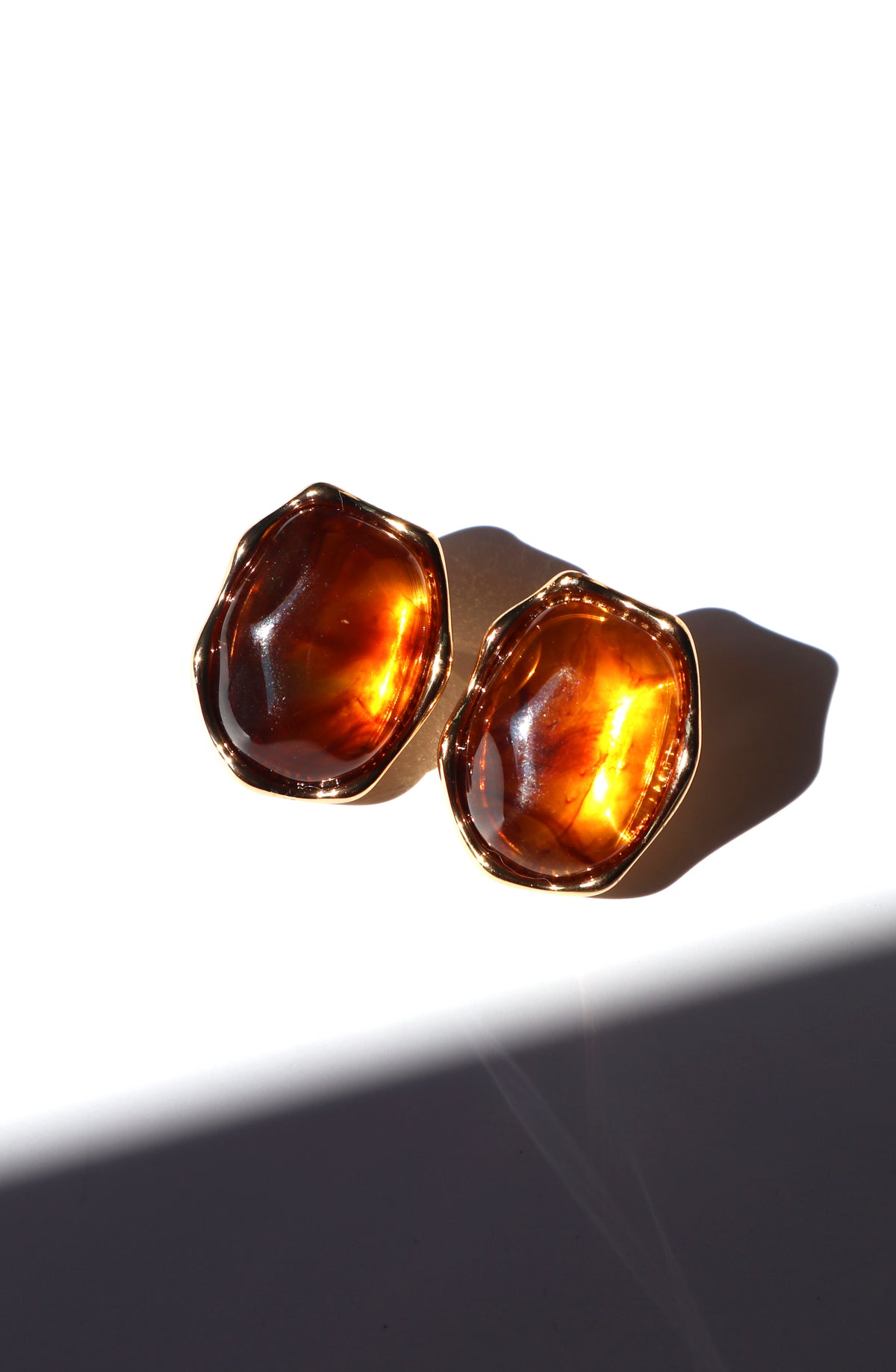 Brincos Amber Glow