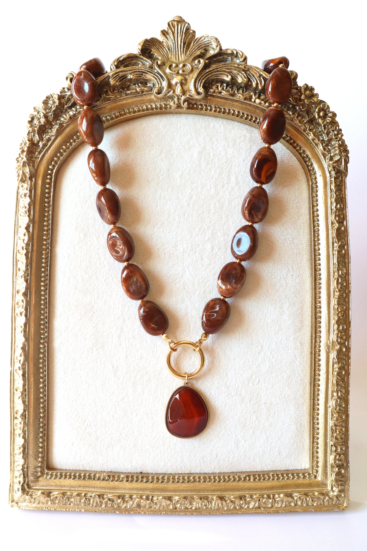 Colar Amber Stone