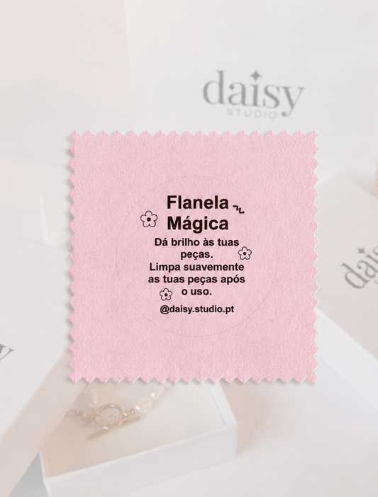 Flanela de limpeza